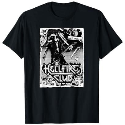 Stranger Things Hellfire Club T-Shirt