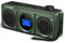 Avantree Boombyte - FM Kleins Radio mit Bluetooth Lautsprecher Tragbares mit kraftvollem Sound, Stereoklang, Micro SD Kartensteckplatz und USB-Anschluss, Batteriebetriebenes MP3-Player - Grün