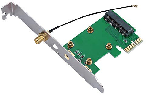 Mini-E su PCI-E Scheda Reser PCI-E Espandere la Scheda di Rete Adattatore Esterna per PC Desktop