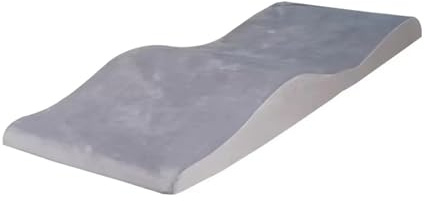 CYMMIYT Kosmetikliege Matratze Gebogene Matratzenauflage for Wimpernbett, Schönheitssalon, Wimpernbettmatratze, Memory Foam, Wimpernbettauflage(B)