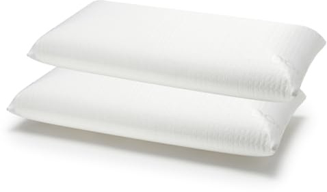 Almohada 70x40 Pack 2 DÖMUN Original, Pillows for Bed 2 Pack Aloe Vera, Efecto Memory Foam Transpirable para Dormir, Almohada viscoelastica Fabricadas en España,
