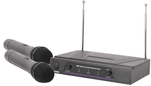 Dual Handheld Wireless Microphone System | VHF - 174.1 + 175.0MHz