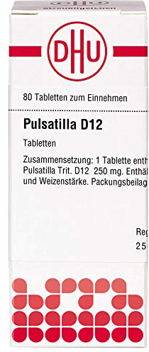 DHU Pulsatilla D12 Tabletten, 80 St. Tabletten