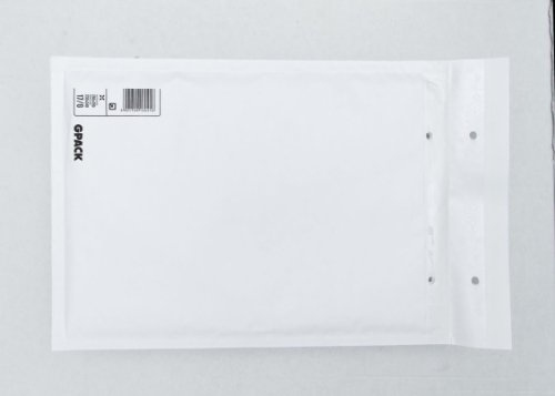 100 Stück Gr. G/7 Luftpolstertaschen Versandtaschen Umschläge [ 230 x 340 mm ] Weiß DIN A4 Briefumschlag
