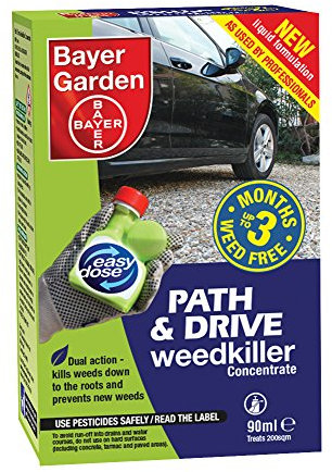 Bayer Garden Path and Drive Weedkiller Concentrate, 90 ml