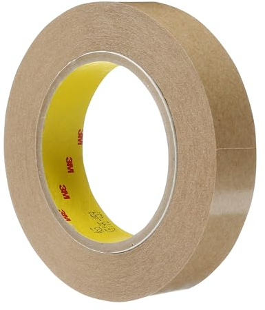 3M Transferklebeband 465 – Doppelseitiger Transparenter Acrylat-Klebefilm 50mm x 55m, 0,05mm – 20-er-Pack