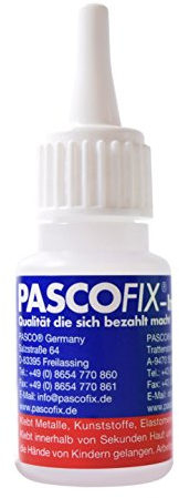 PASCOFIX chemische Schweißnaht Kleber extra starker Schweissnaht wasserfest Kunststoffkleber 2K