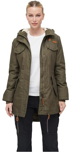 Brandit Women Marsh Lake Parka, Color: olive, Size: L