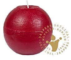 Rustic Kerzen - Kugelkerze Dunkel-Bordeaux 120 mm, Unparfümiert, Dekoration, Zuhause, Garten