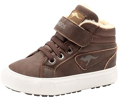 KangaROOS Kavu Iii, Scarpe da ginnastica Unisex - Bambini e ragazzi, Dark Brown Sand 01400 343, 29 EU