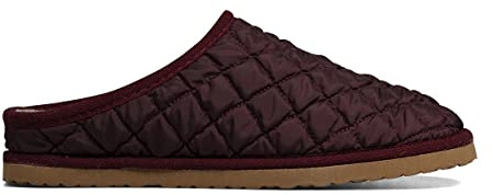 Padders Thetis brett sittande damtofflor, Bordo, 6 UK Wide