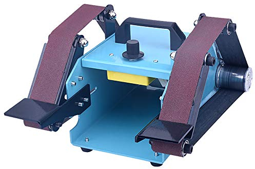 JORAsa Ponceuse à Bande Automatique 950 W, Ponceuse électrique, Ponceuse à Bande à Double extrémité pour Bord/Bois, CE/FCC/CCC/PSE