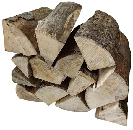 Best For Home Bois de Chauffage 60 kg | Bois Barbecue pour poêles | Brasero buchettes Bois 25 cm | buches pour cheminee pour Le Chauffage | Buches pour brasero et feu de Camp