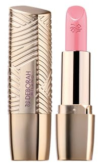 Deborah Milano - Rossetto Milano Red, N.6 Pink Audrey, Colore Pieno e Brillante, con Acido Ialuronico per un Comfort Estremo a Lunga Tenuta