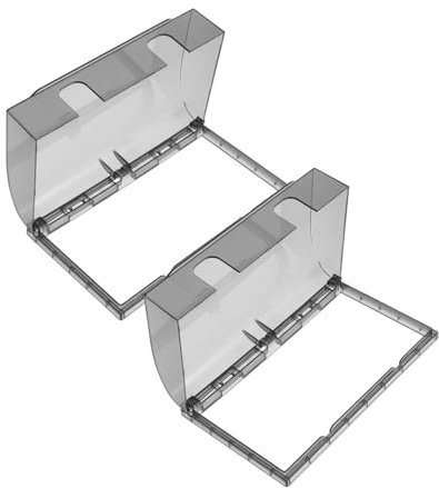 Angoily 2piezas Cubierta Protectora De Enchufe Para Pared Protector De Enchufe Adhesivo Resistente Intemperie Para Baño Cocina