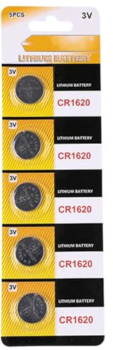 Klaisy Knopfbatterie, CR1616, CR1620, CR1625, CR1632, Lithium-Knopfzelle, 3 V, für Autoschlüssel-Fernbedienungen und Geräte mit geringem Stromverbrauch