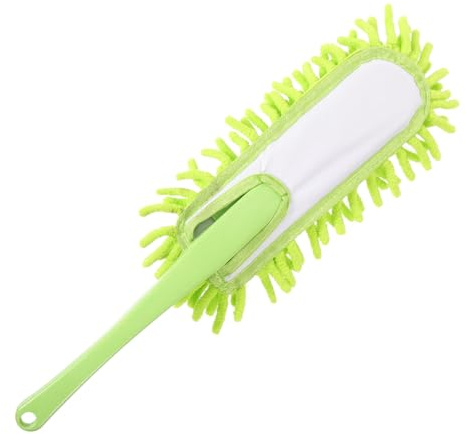 SAFIGLE Chenille Car Duster Practical Long Handle Dusting Brush for Car Cleaning Soft and Lightweight for Safe Use Furniture and Household Appliances Random Color