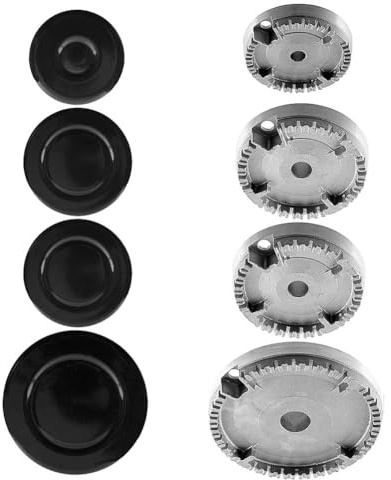 BOFRHME de Quemador Universal, Tapa de Llama, Horno, Cocina, Encimera de Gas para, Tapa de Quemador de Llama, Que Se Adapta A Todos los TamañOs CóNcavos