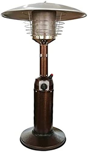 Patio Heater, Stainless Steel Tabletop Gas Burner, Suitable for Propane or Butane Gas, Low Energy Design for Gazebo, Garden, Camping, Outdoor Use