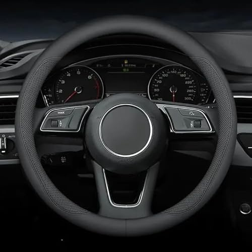 YDSTNiu Coprivolante per Suzuki Jimny 2005-2018, Protezione Volante Rivestimento Volante Sterzo Volante Accessorio Volante Copertura Volante Fascia Volante,A