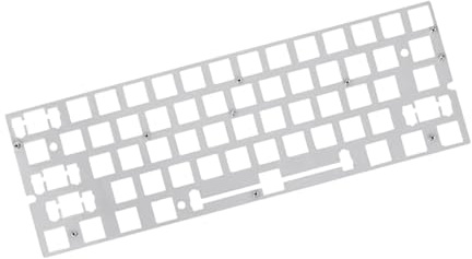 Keyboard Plate Aluminum Keyboard Positioning Plate 60HE Gaming Mechanical Accessories Damper