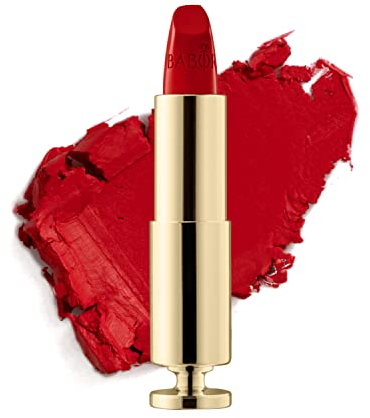 BABOR MAQUILLAGE Bâton de rouge à lèvres, mat, extrêmement durable, nourrissant, avec effet re-pulpant et anti-rides, disponible en 6 couleurs, 4 g
