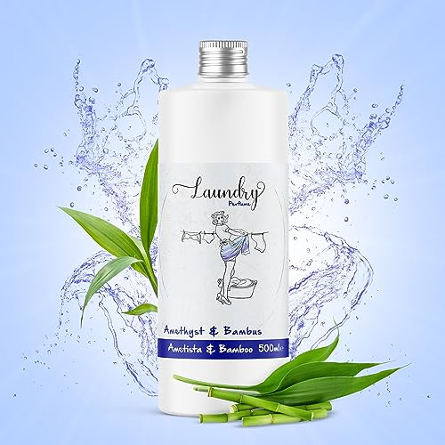 Parfüm für die Waschmaschine, Duft für die Waschmaschine, 500 ml, Wäscheduft, Wäscheparfüm (Ametista & Bamboo)