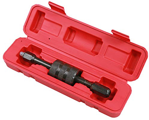 Outil d'Extracteur d'Injecteur Diesel Télescopique Démontage d'injecteur | Retirer l'extracteur d'injecteur Diesel CDI Télescopique Démontage d'injecteur avec Adaptateur fileté M8, M12, M14