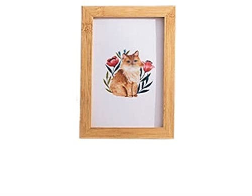 luckxuan Fotorahmen/Bilderrahmen Holzrahmen Schwarz weiße Farbfoto Frames Wandkunst Bilderrahmen Fotorahmen Leerrahmen (Color : A, Size : Photo 8.8 X 12.8)
