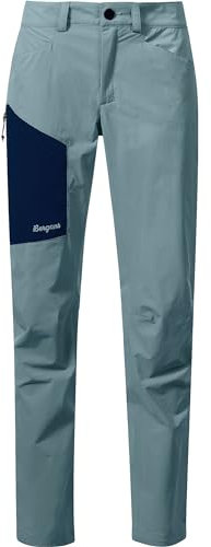 Bergans Damen Vaagaa Light Softshell Hose, husky blue-navy blue, S|XS