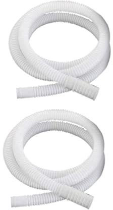 Alipis 2pcs 5M Replacement Drain Hose for Air Conditioner Washing Machine Flexible Leak-Proof Tube for Bathroom Kitchen