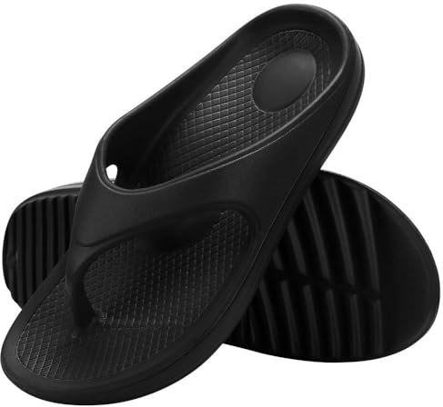 HHTTXXYY Hausschuhe Damen Cloud Slider Frauen, Damen Slider Für Komfort, Cloud Slider Frauen Für Badezimmer, Dusche Und Outdoor Gebrauch, Damen Slider-schwarz-36