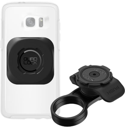 Quad Lock Stem Cap Bike Phone Mount Kit with Universal MAG Adapter for Smartphones