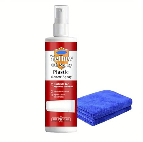 YCHUCH Powerful Plastic Yellowing Remover 100ml Safe Not Corrosive Formulas Fast Cleaning Solution For Air Conditioners Use Air Conditioner Plastic Cleaner Stubborn Stains