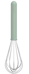Mepal - Edelstahl-Schneebesen Chef it - Langlebigen Drähte behalten ihre Form - Einfache Reinigung - Spülmaschinengeeignet - Küchenutensilien - 25 cm - Nordic sage