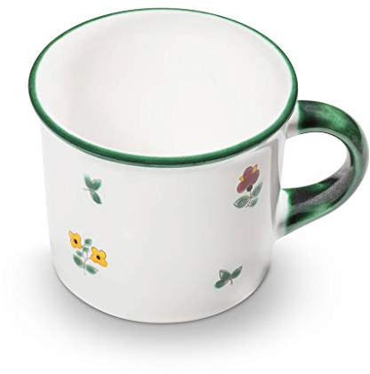 GMUNDNER KERAMIK Kaffeehäferl glatt Füllmenge : 0.24 Liter Streublume Geschirr, handgemacht in Österreich