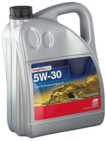 febi bilstein 32947 Motoröl SAE 5W-30 Longlife Plus, 5 Liter