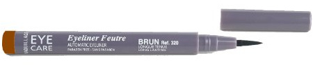 EYE CARE Eyeliner Filzstift Farbe: braun, 1er Pack (1 x 1 Stück)