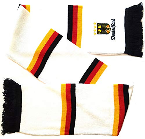 Germany Deutschland bestickter modischer Strickschal