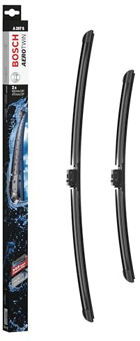 Bosch Wiper Blade Aerotwin A207S, Length: 650mm/475mm − Set of Front Wiper Blades