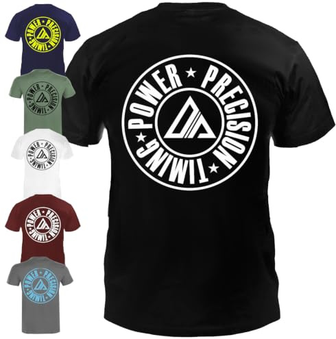 Dynamix Athletics T-Shirt PPT Power Precision Timing - Tolles Thaiboxen MMA Boxen Kcikboxen Shirt für mit Kampfsport Aufdruck