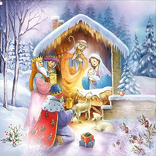 Serviettenshop 20 Stück Motivservietten für Weihnachten und Winter, 33x33cm, 3-lagig, Papier, Umweltfreundlich, Basteln mit Decoupage / Serviettentechnik