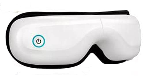 InnovTec Masseur des Yeux Appareil de Massage Oculaire avec Fonction de Chauffage Musique Compression d'Air pour Migraine Anti Cernes et Rela