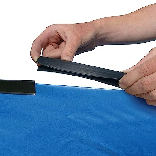 Set di 45 strisce piatte per piscina, strisce di risposta per fodera per piscina, strisce di copertura piatte, strisce piatte per piscina fuori per terra