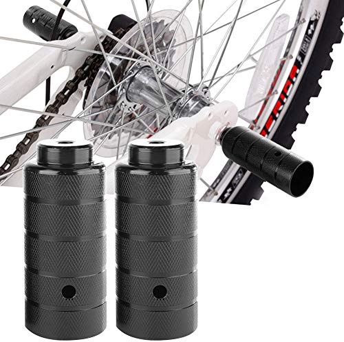 Fußpeg-Pedal, 1 Paar Fahrradfußstützen aus Aluminiumlegierung, Pegs Radfahren, Fußstütze Fahrrad, Fußstütze, S42-16 Keil, MTB, für Fahrrad, BMX, Stunts für Kinder und Erwachsene
