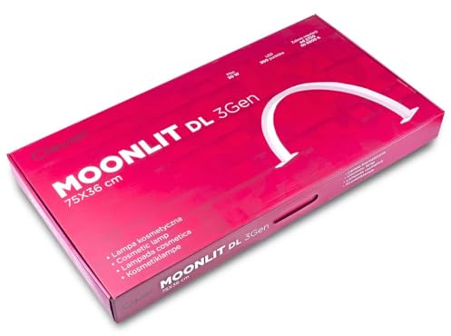 Lampada Da Scrivania Per Unghie A Mezza Luna, LED 3000-6000k, Perfetta Per Manicure, Tatuaggio, Tecnica Ciglia (75/36 cm)