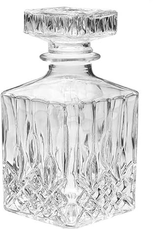 carafe à vin rouge Bouteille d'alcool carrée en verre de 1000ml, avec bouchon, couvercle, carafe, récipient en cristal, eau, jus, thé, lait, pichet