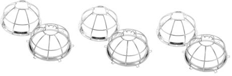 Mikinona 3 Sätze Sprinklerabdeckung Sprinklerschutz Sprinklerkäfig Einfach Zu Installierender Sprinkler Für Geschäfte Hotels Büros 2 Stück * 3