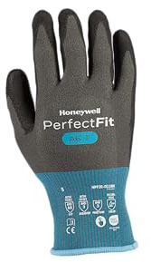 Honeywell New Perfect Fit 3.0 Cut Resistant Gloves NPF26 with Grey Liner with Black Coating, Antistatic, Touchscreen Capable, Washable, Food Certified, Size 9L, NPF26-0118N-9 (BAG with 10 Pairs)