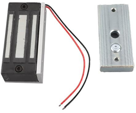 Taidda Mini Serrure électromagnétique Circuit D'absorption des Surtensions Serrure de Porte Magnétique Longue Durée de Vie Bloc de Fer Inclus pour la sécurité Intérieure